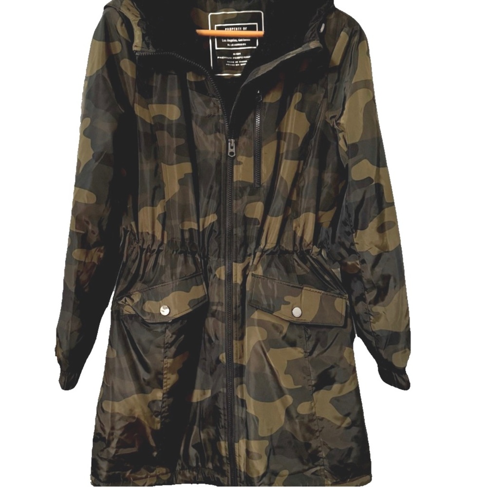 Lucky Brand Women's Anorak Camo Jacket Sz Small NWOT